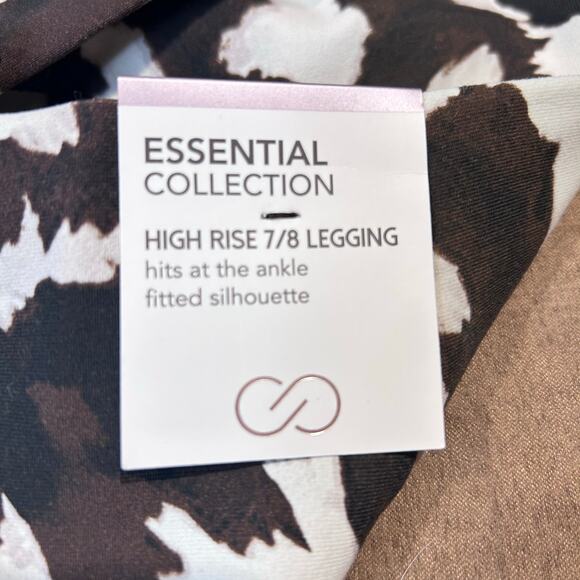 Calia Core Essential High Rise 7/8 Pony Print Ankle Leggings - Size XS - Picture 5 of 9